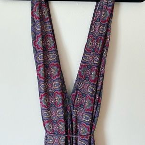 REFORMATION PLUNGE V SLEEVELESS MAXI